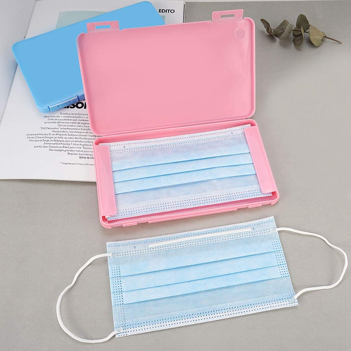 Orichane Mask Holder Face Masks Plastic Case Storage Ba