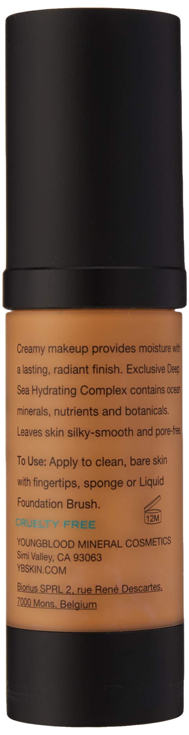 Liquid Mineral Foundation, Tahitian Sun, 1 Ounce