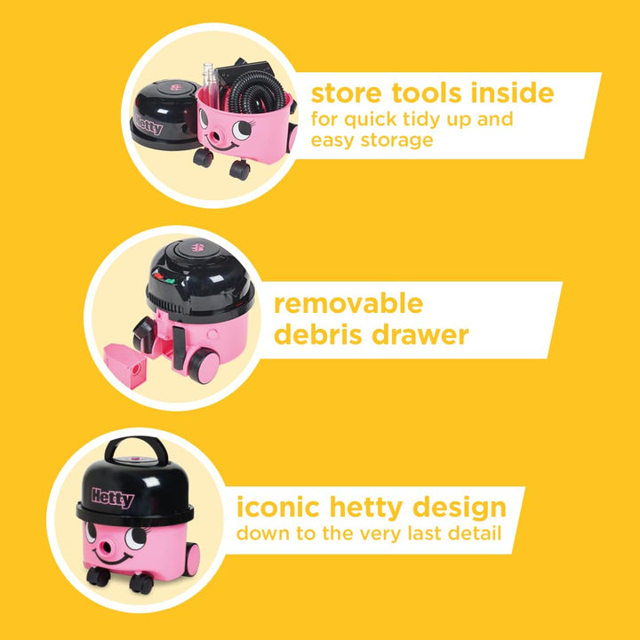 Casdon Henry &amp; Hetty Toys - Hetty Vacuum Cleane