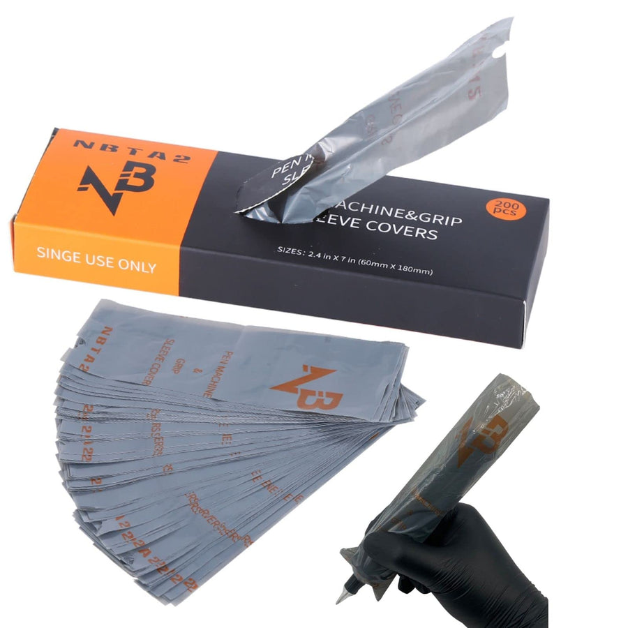 200pcs Disposable Cartridge Machine Covers Filter Pen Type Bag. Pen Machine Covers Sleeves