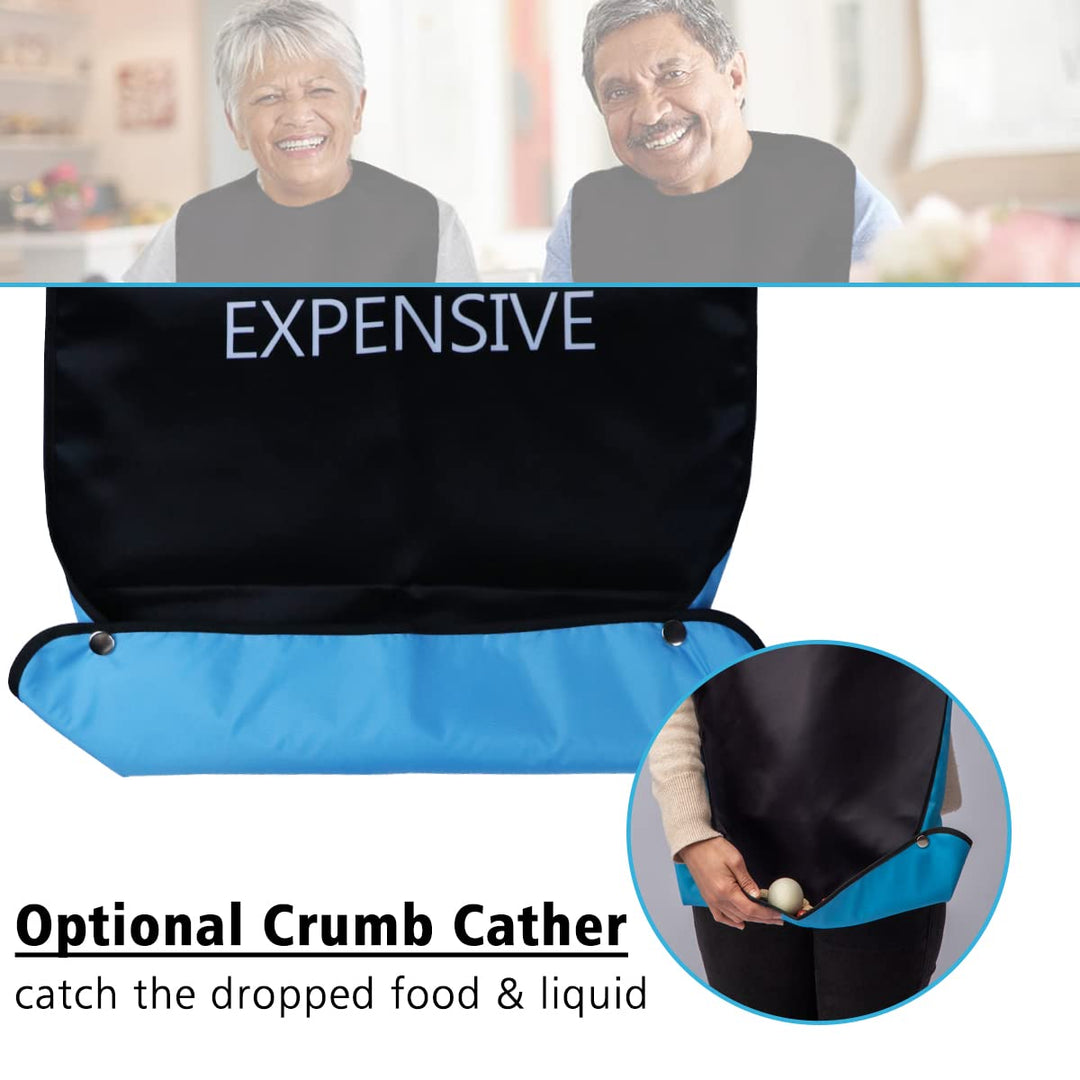 Funny Large Adult Bibs, Waterproof Clothing Protector f