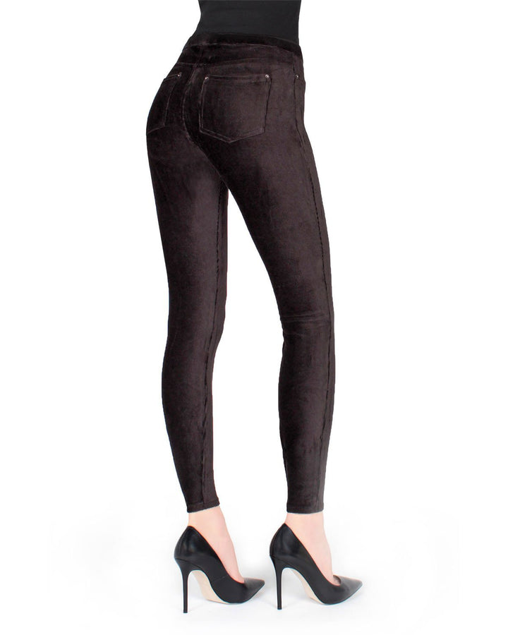 Thin Ribbed Corduroy Leggings