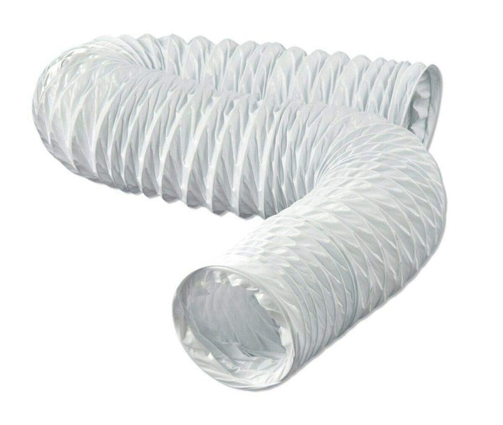 Lambro Industries 1309 4 x 8', White, Vinyl Vent Hose