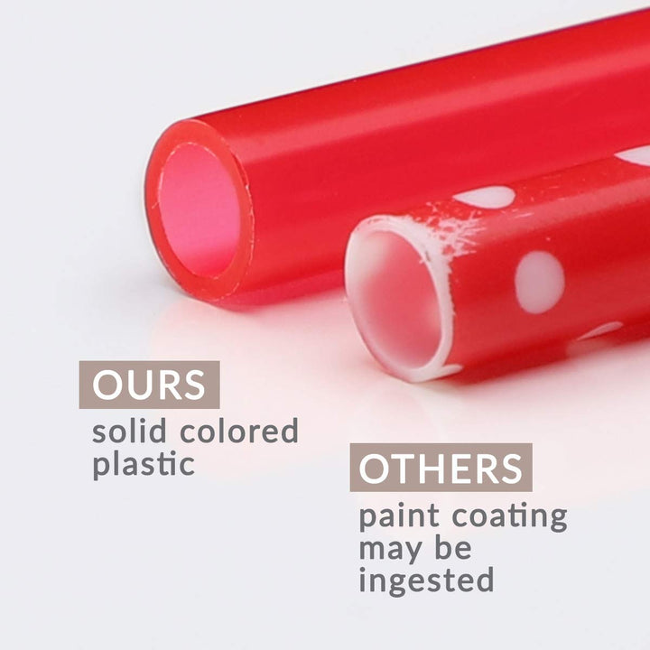 Cupture Reusable &amp; Unbreakable Color Straws - 1