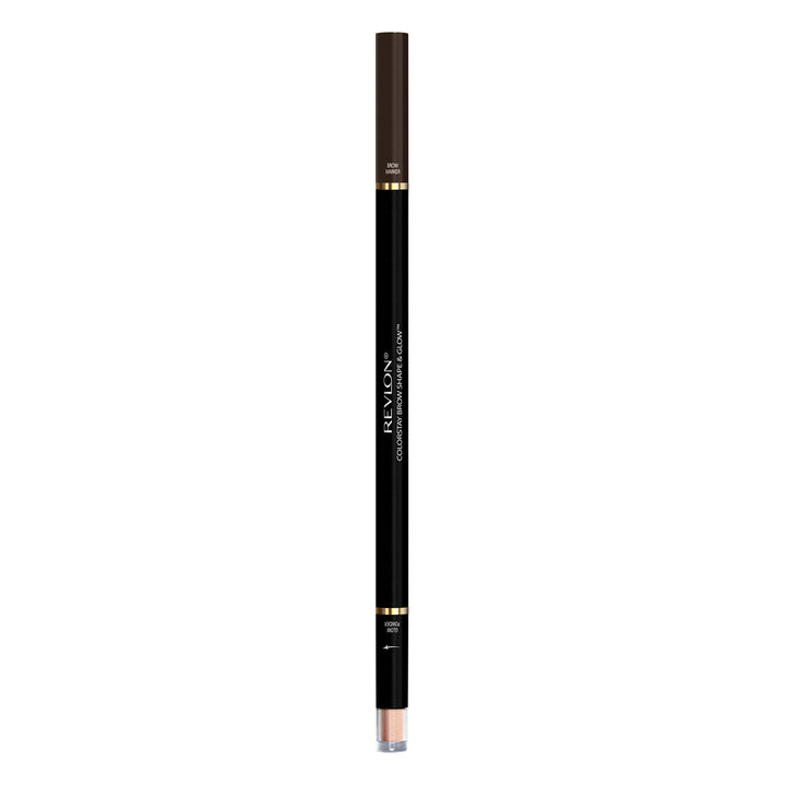 Revlon Colorstay Shape &amp; Glow Eye Brow Marker and Highlighter, Soft Black, 0.02 Oz (Marker), 0.008 Oz (Highlighter)
