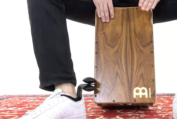 Heel Shaker with Shoehorn Design-NOT Made in China-for Cajon, Guitarists, and Singer/Songwriters, 2-Year Warranty, (HSH)