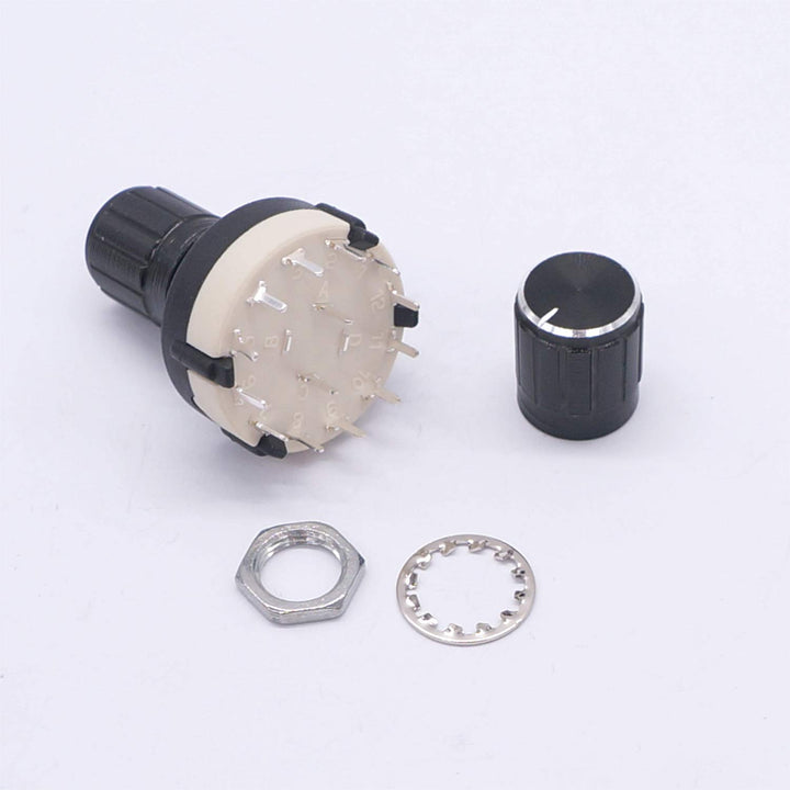 Taiss 3pcs Rotary Switch RS26 2P12T Band Switch Band Ch