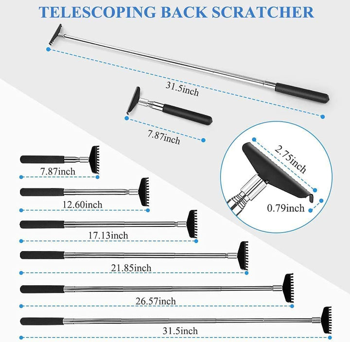 Oversized Portable Extendable Back Scratcher, Upgraded 