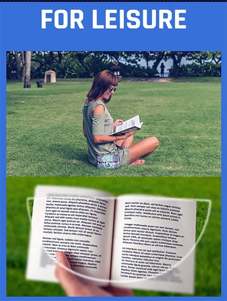 Hydrotac Stick-on Bifocal Lenses ()- +3.00 Diopter