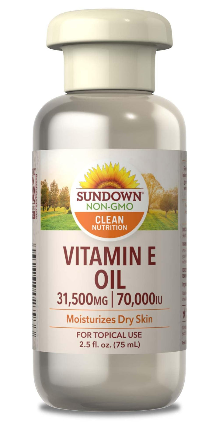 Sundown Vitamin E Oil 70,000 IU, Promotes Healthy Skin,