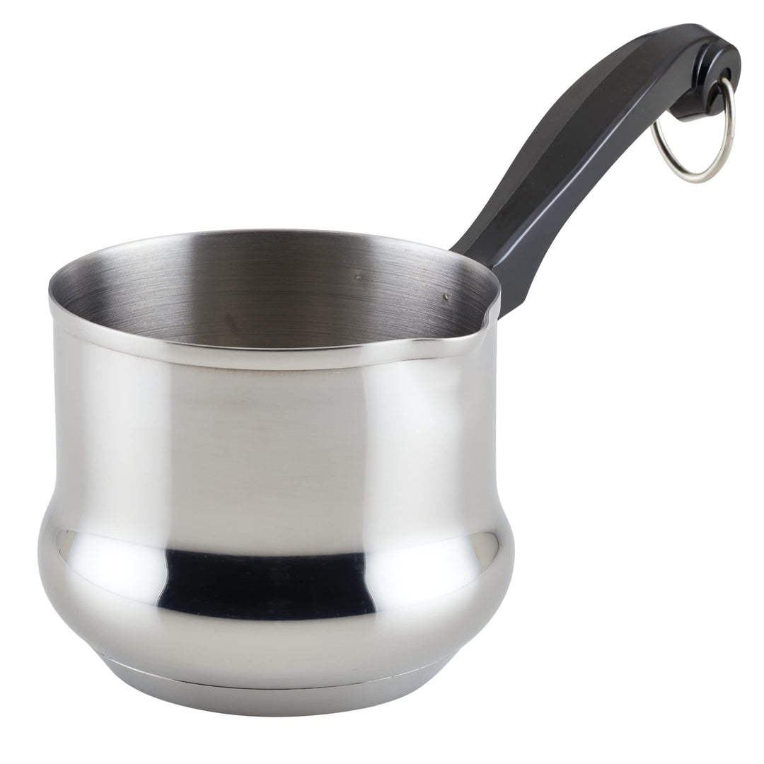 Classic Series Stainless Steel Butter Warmer/Small Saucepan Dishwasher Safe, 0.625 Quart, Silver