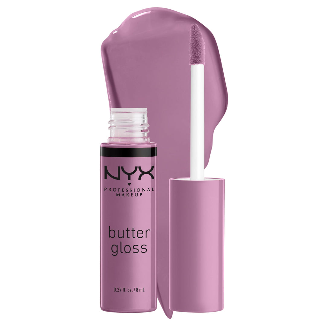 PROFESSIONAL MAKEUP Butter Gloss, Non-Sticky Lip Gloss - Marshmallow (Muted Lilac)