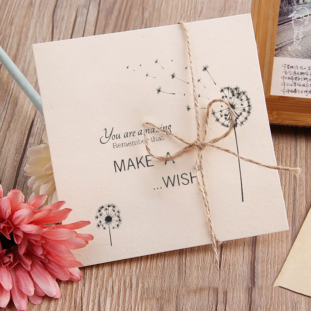 Dandelion Flowers Clear Stamps for Card Making Decorati