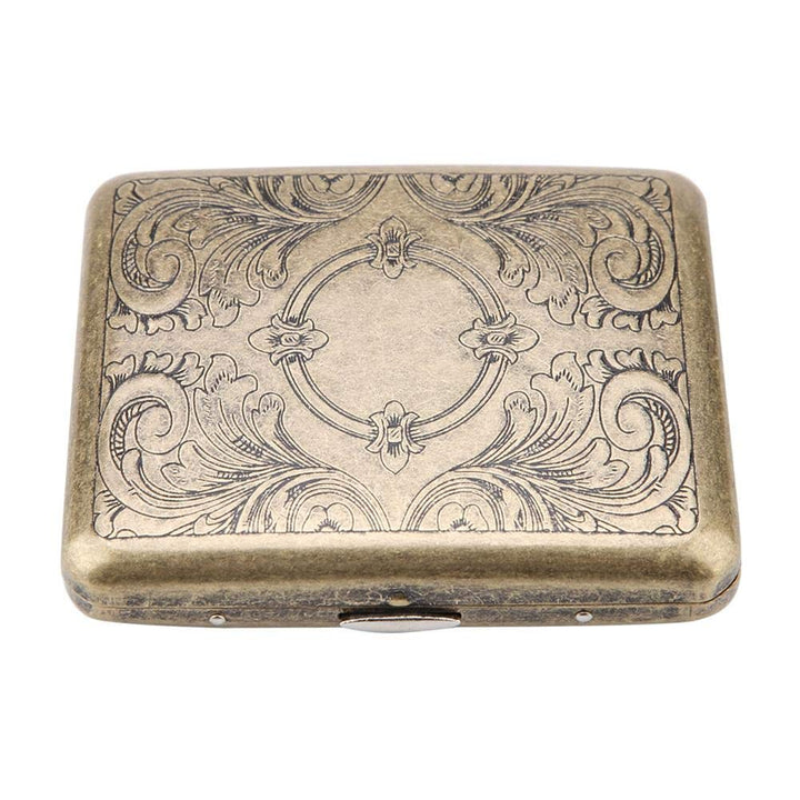 Retro Metal Cigarette Box Case, 20 pcs Cigarettes, Dura