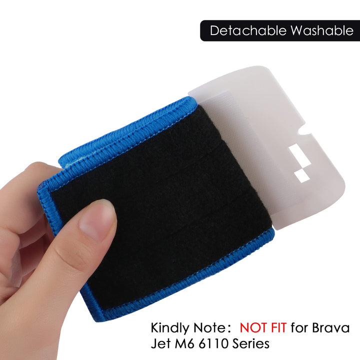 MXZONE 10 Pack Replacement Mopping Pads for iRobot Braa