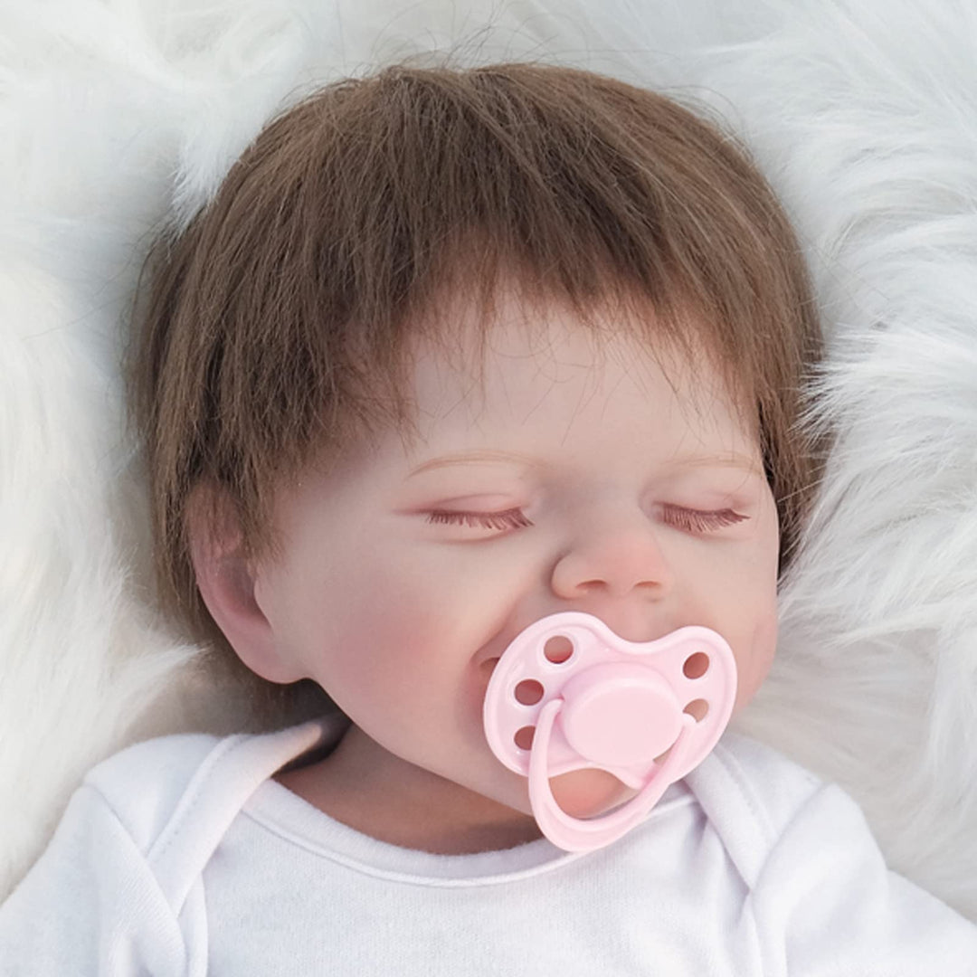 Zlgkjk Reborn Sleeping Baby Dolls Girl, Realistic Newbo