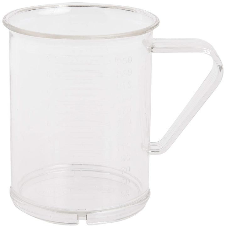 Winware 10-Ounce Polycarbonate Dredge with 3 Snap-on Lids, 1 Count (Pack of 1), Plastic