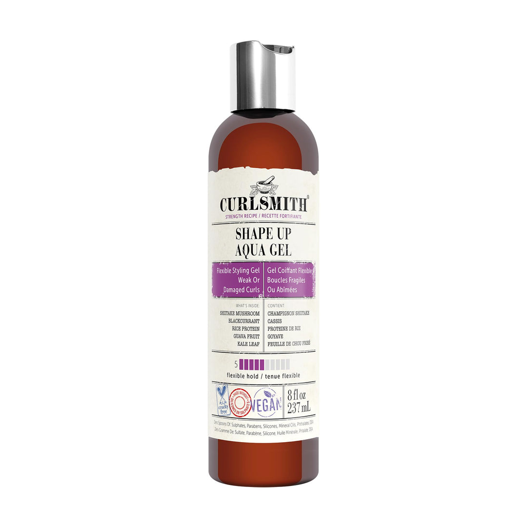 – Shape Up Aqua Gel, Lightweight Styling Gel with Proteins for Damaged Hair (8 fl oz)
