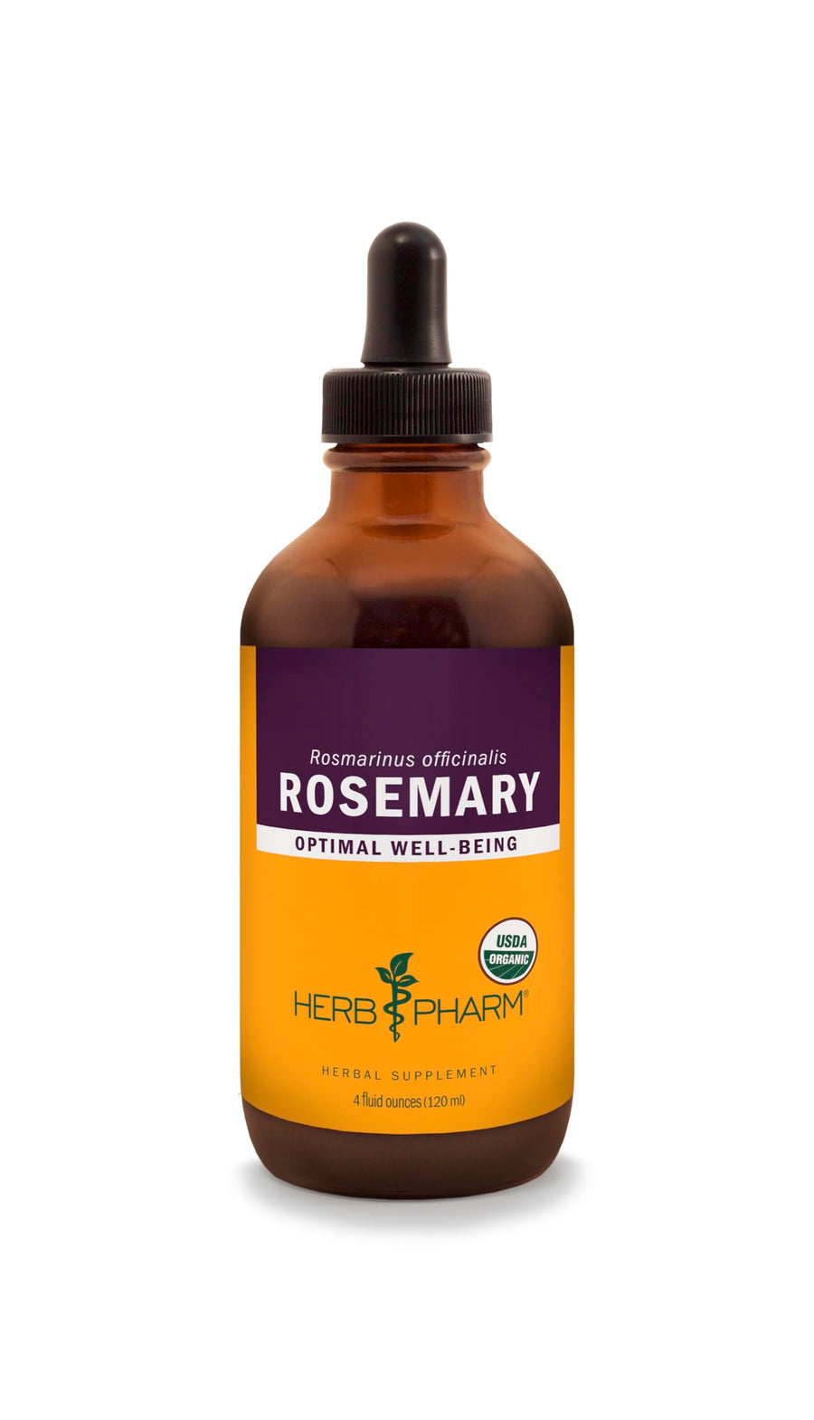 Certified Organic Rosemary Liquid Extract - 4 Ounce