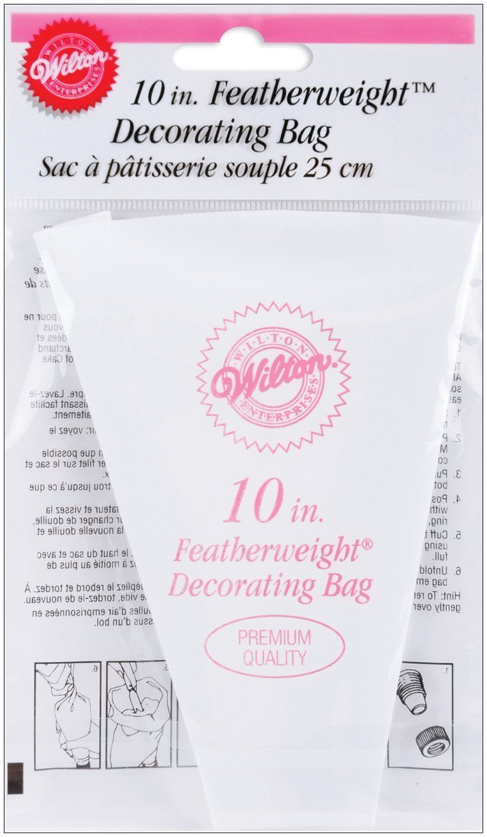 Professional Reusable Decorating Piping Bag, 10 Inch