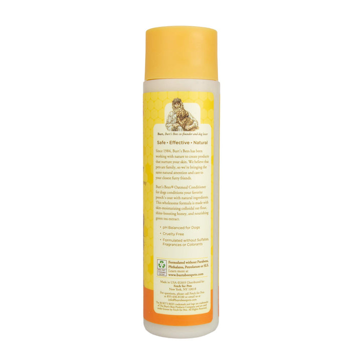 Burt&#39;s Bees for Pets Oatmeal Dog Conditioner with Colloidal Oat Flour and Honey, 95% Natural Origin Formulas, Gentle Dog Conditioner, Best Dog Conditioner for Itchy Dogs, 10 oz