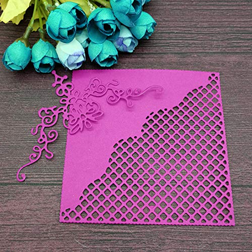 Scrapbooking Dies Metal Grid Lattice Frame Stamps Cutting Dies Card Making Craft Embossing Stencils Die Cut Valentine