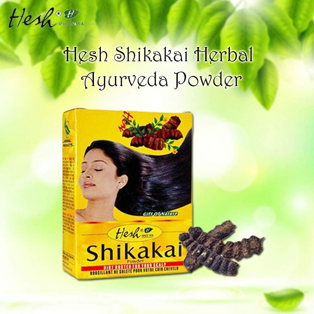 Shikakai Powder 3.5oz (100g) Hesh Pharma (Pack Of 2)