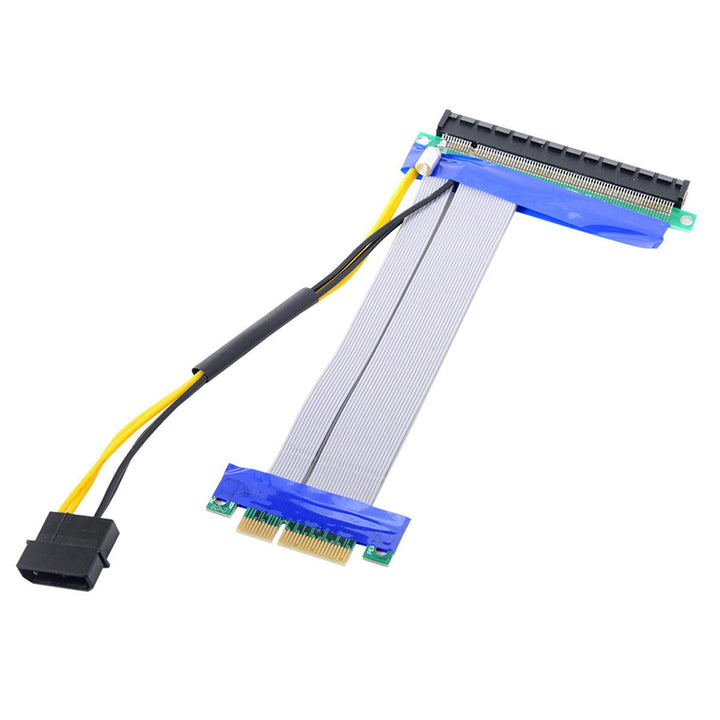 Chenyang CY PCI-E Express 4X to 16x Flex Cable Riser Ca