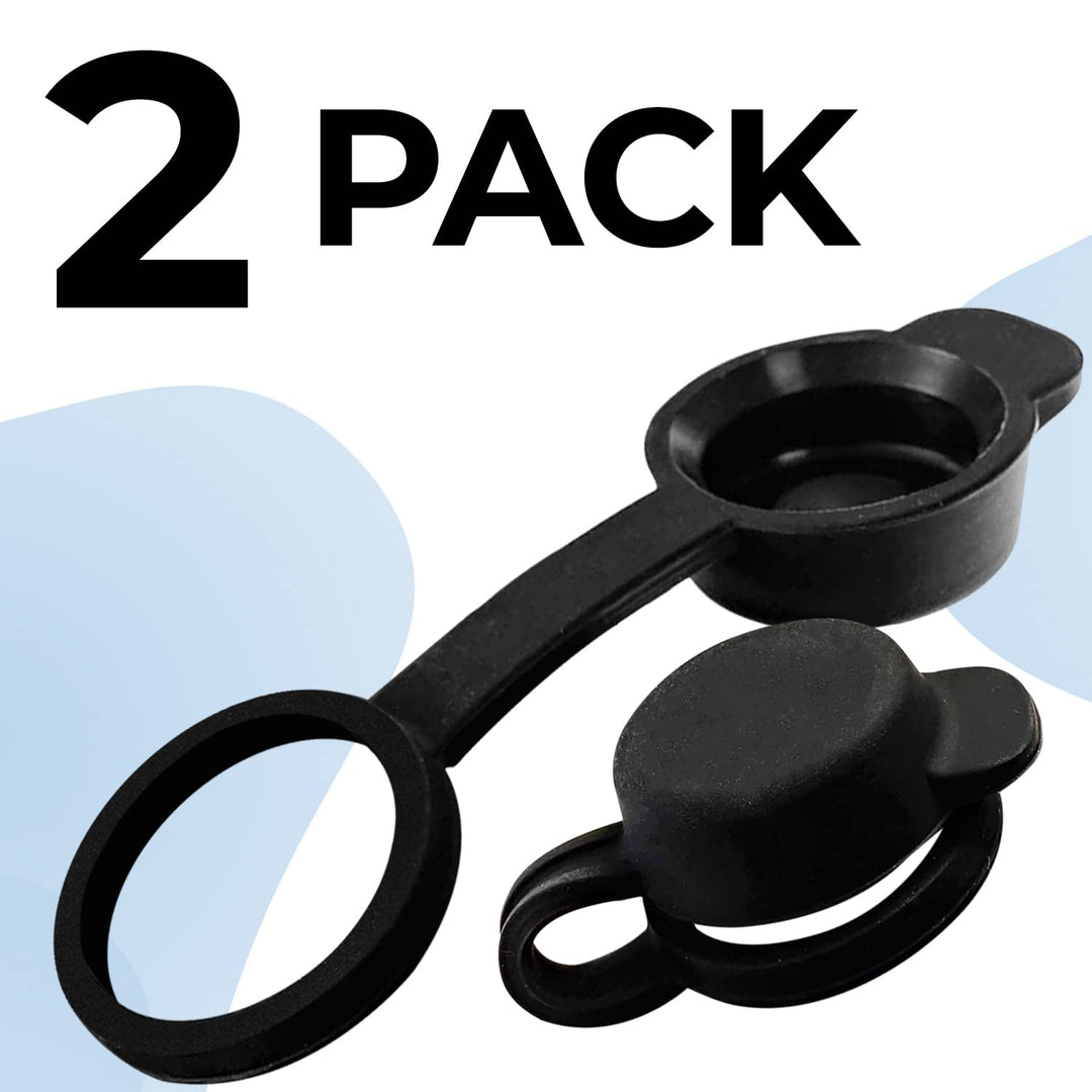 [2-Pack] Mud Caps for CamelBak Bottles - BPA-Free, Phthalate-Free, Lead-Free Silicone Cap/Top - Fits All Podium and Peak Fitness Bottles