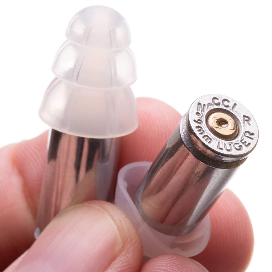 9mm Bullet Ear Plugs with Carry Case