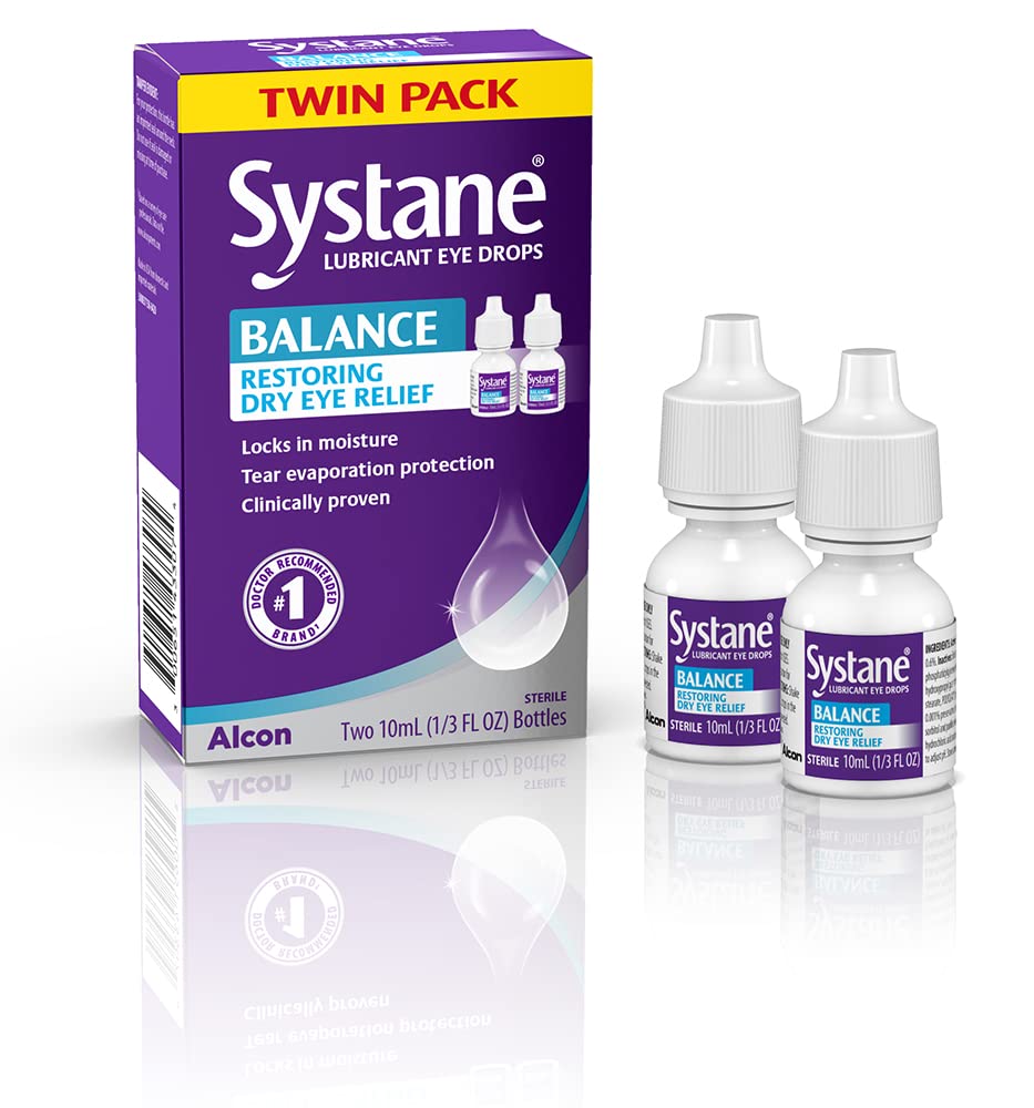 Systane Balance Lubricant Eye Drops, Restorative Formul