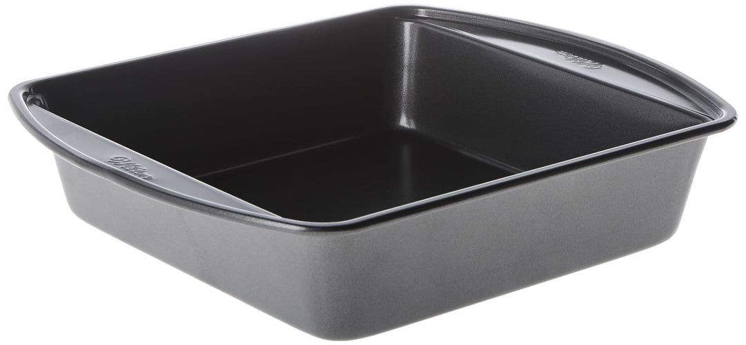 Perfect Results Premium Non-Stick Square Cake Pan, 8 Inch