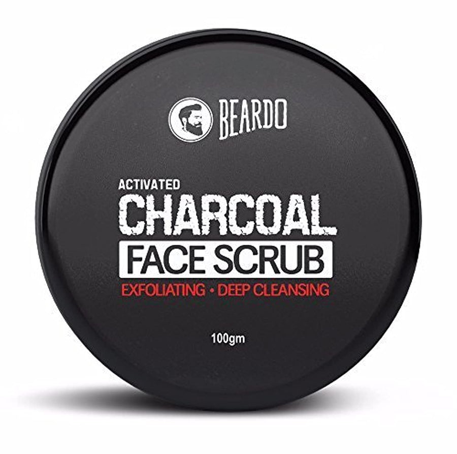 Beardo Activated Charcoal Deep Cleansing Face Scrub, 10