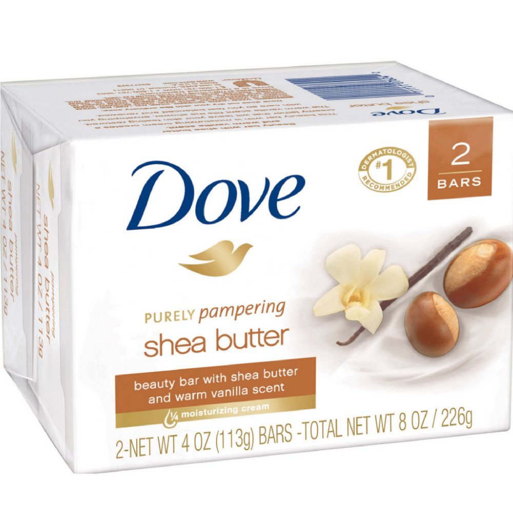 Nourishing Care Bar Soap Shea Butter 4 oz. 2-Count by Nourishing Care Bar Soap Shea Butter