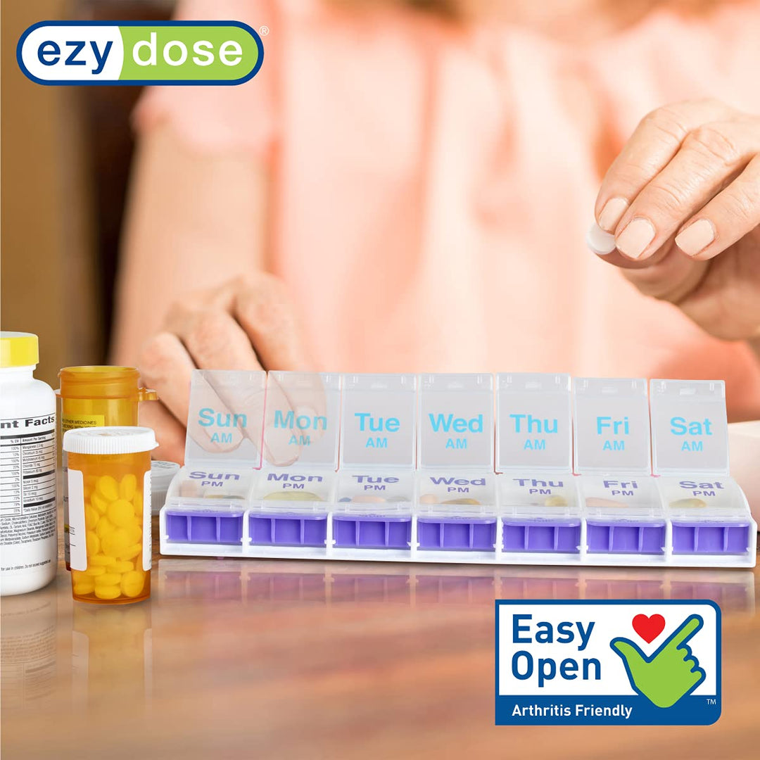 Ezy Dose Xl Push Button Medtime Planner - 7 Day, 4 Times Per Day