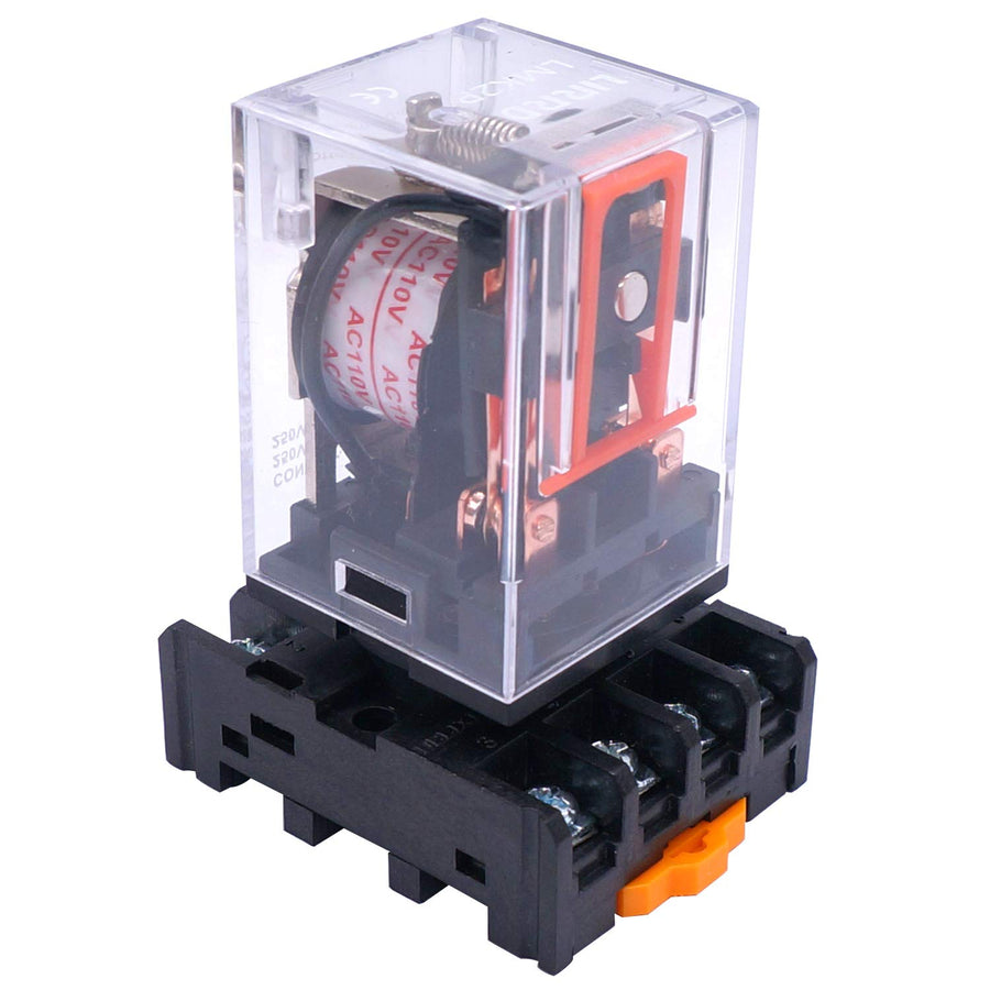 Taiss / MK2P-I AC 110V Coil 8 Pin DPDT Electromagnetic 