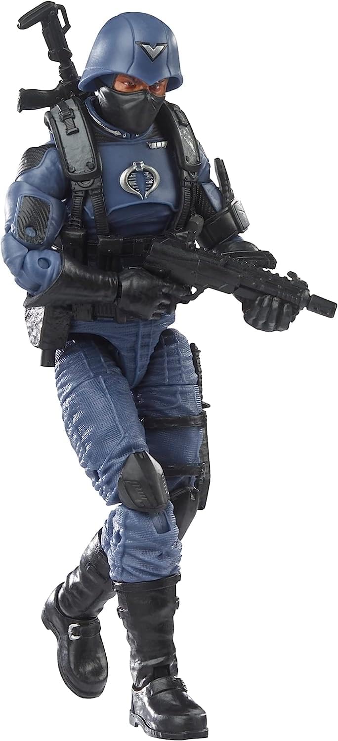 Classified Series Cobra Officer Action Figure 37 Collectible Premium Toy with Multiple Accessories 6-Inch-Scale, Custom Package Art