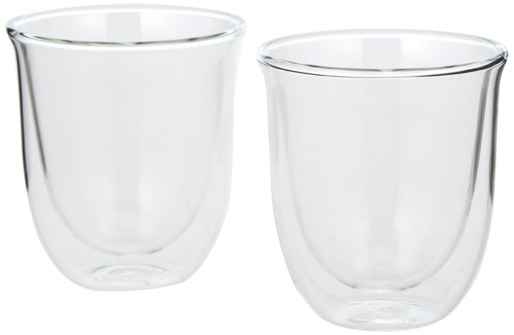 De'Longhi 5513214601 Cappuccino Glasses, 270 milliliters