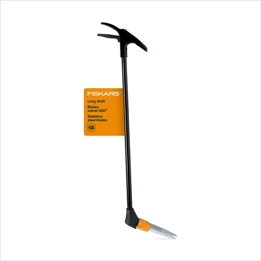 Grass Shears, Long Handle, 36 Handle Lawn Shears for Trimming Grass while Standing, Lawn Cutter with 360-Degree Swivel Blade