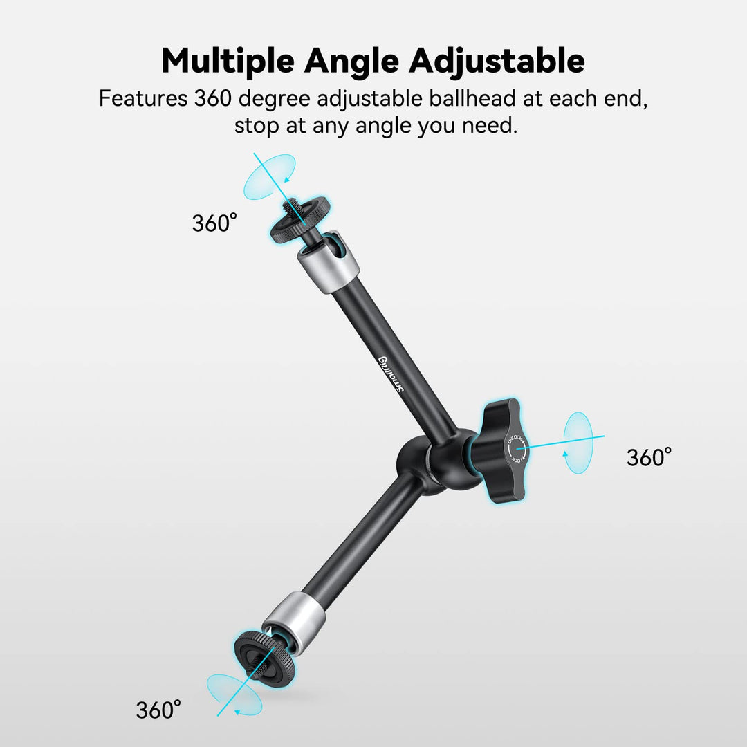 SmallRig 9.8 inch Adjustable Articulating Magic Arm wit