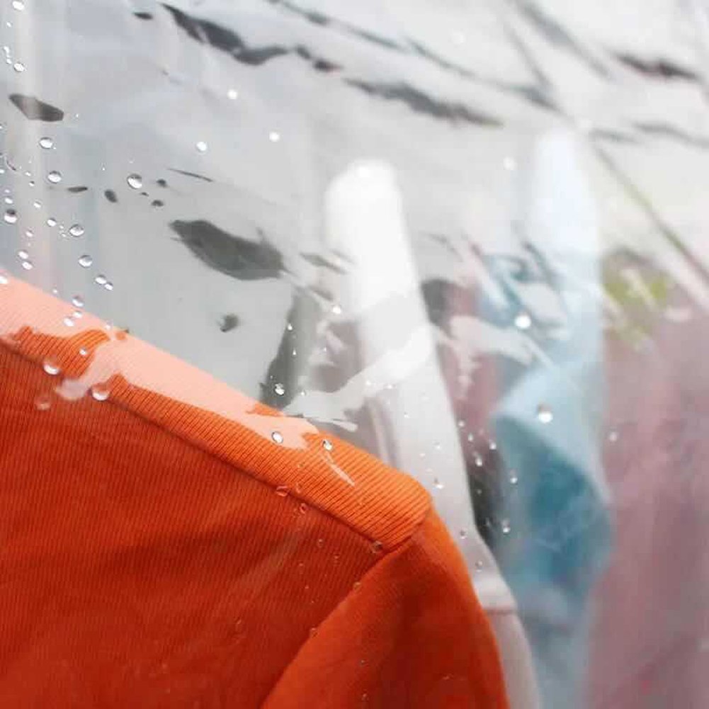 Ruibo Clear Garment Rack Cover for Clothes Rack Cover w