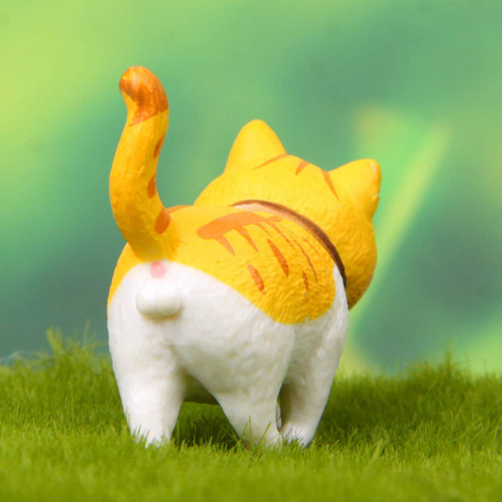 Halloluck 9 Pcs Cute Miniature Cat Figure Animal Cat Ch