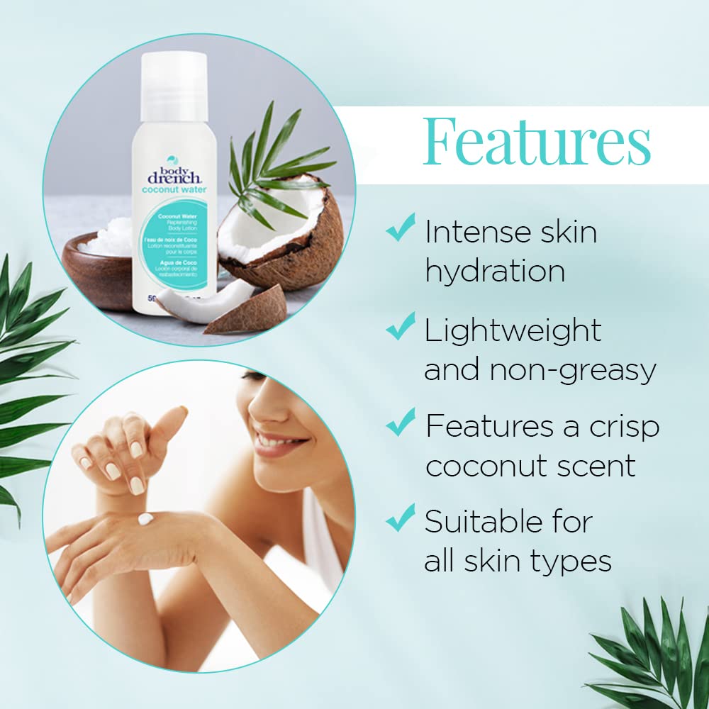 Coconut Water Replenishing Lotion, 2 Fluid Ounce