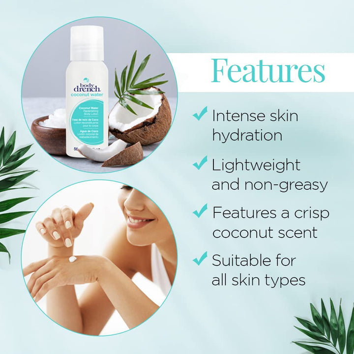 Coconut Water Replenishing Lotion, 2 Fluid Ounce