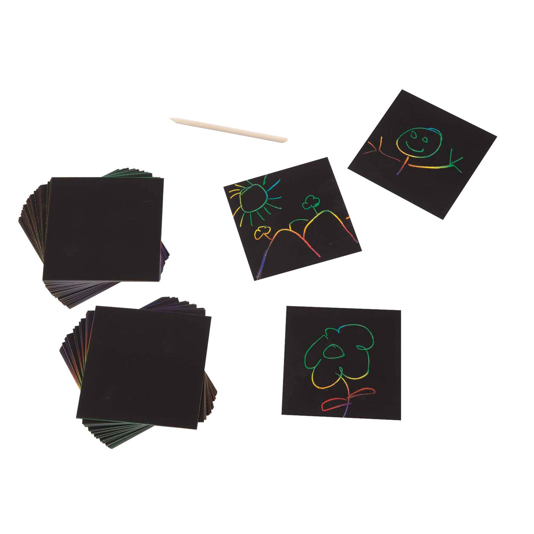 Melissa &amp; Doug Scratch Art Rainbow Mini Notes (