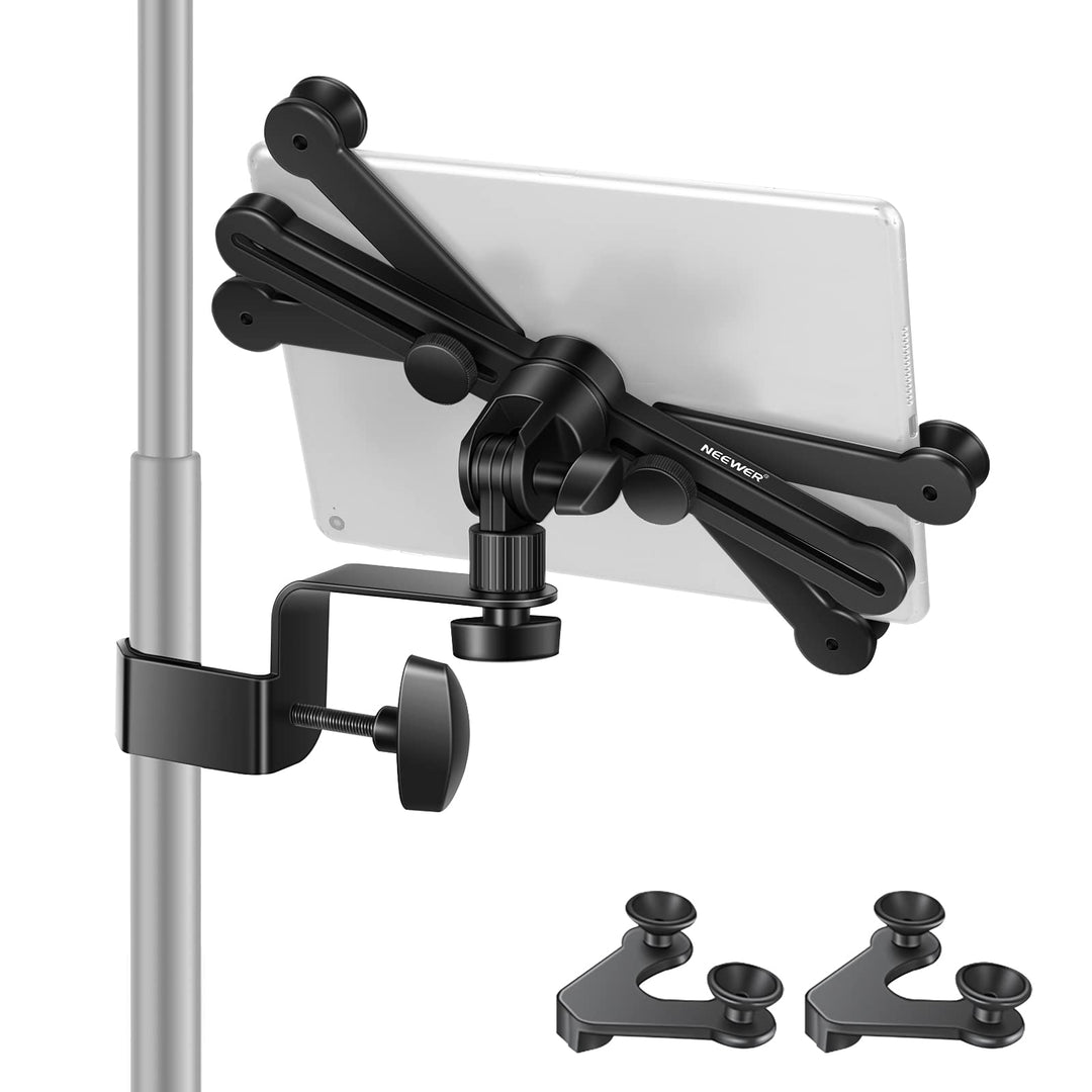 Neewer 7-14 inches Adjustable Tablet Holder Mount with 