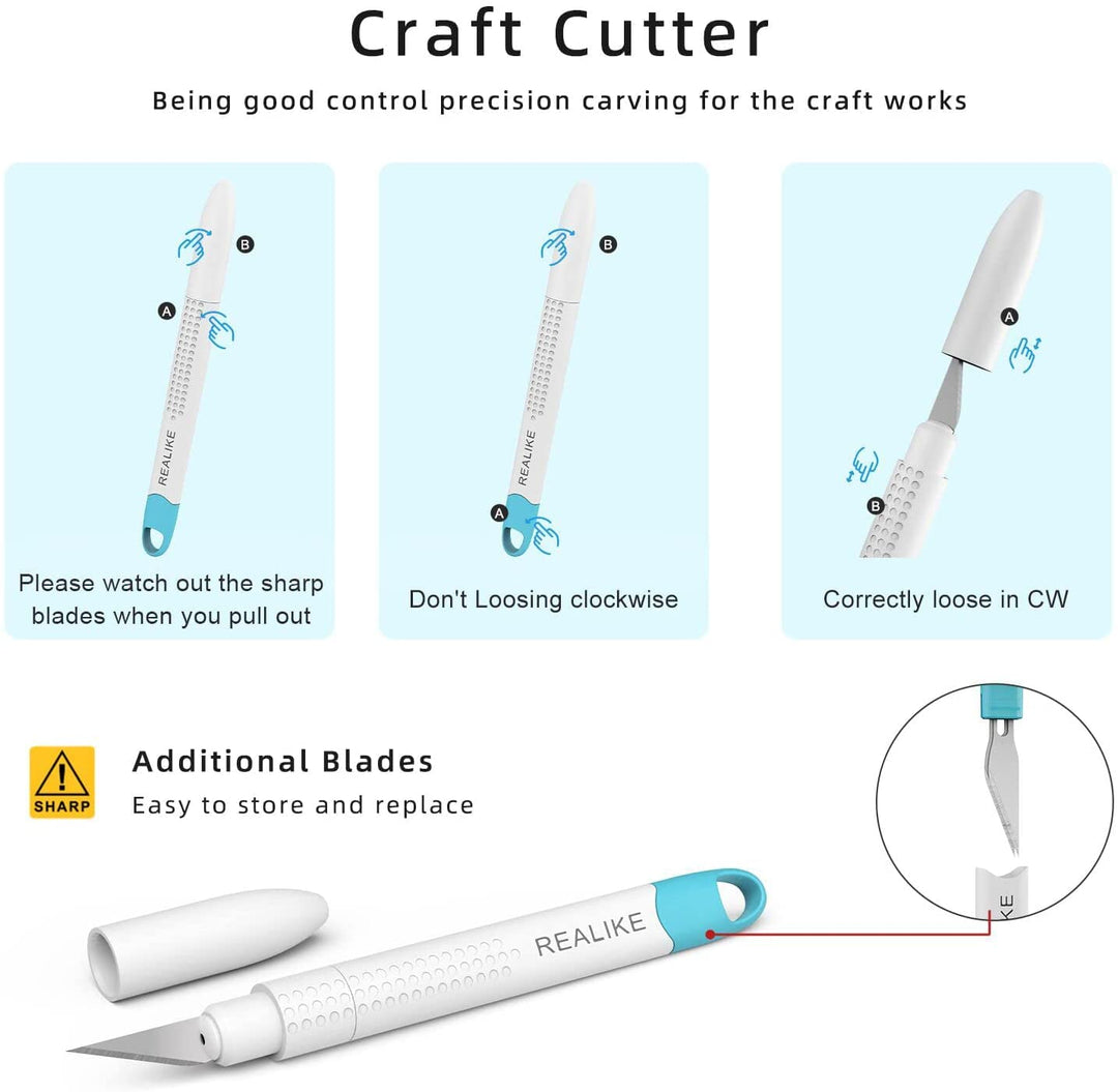 Craft Weeding Tools for Vinyl Cardstock Crafting Basic Tool Kit Set for Cricut/Silhouette/Siser HTV/Oracal Vinyl