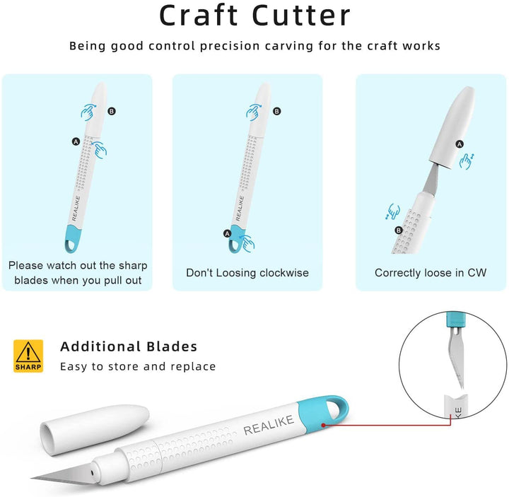 Craft Weeding Tools for Vinyl Cardstock Crafting Basic Tool Kit Set for Cricut/Silhouette/Siser HTV/Oracal Vinyl