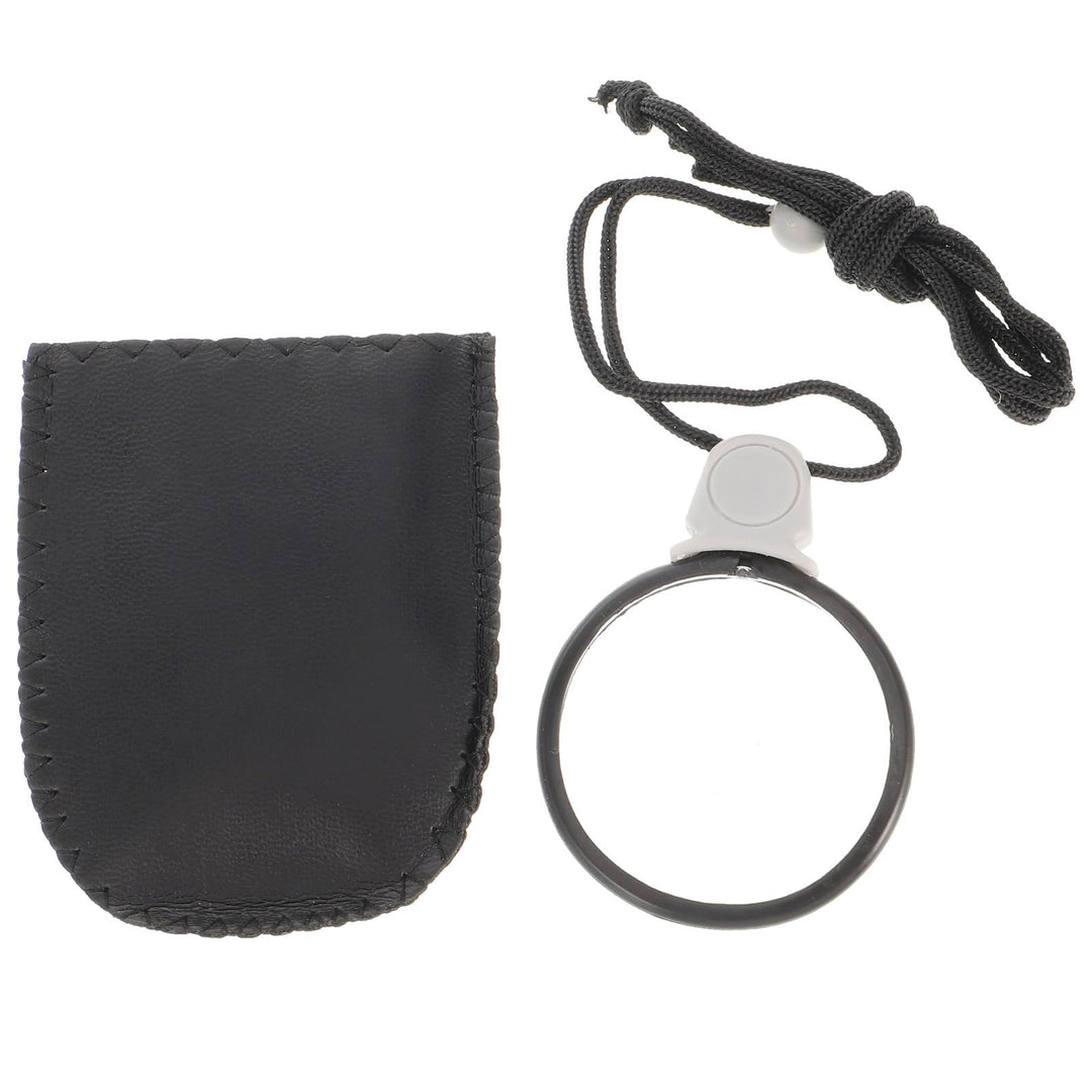Magnifying Glasses Pendant Hanging Loupe Monocle Lens Magnifying Glass for Reading Small Prints Map Coins Jewelry