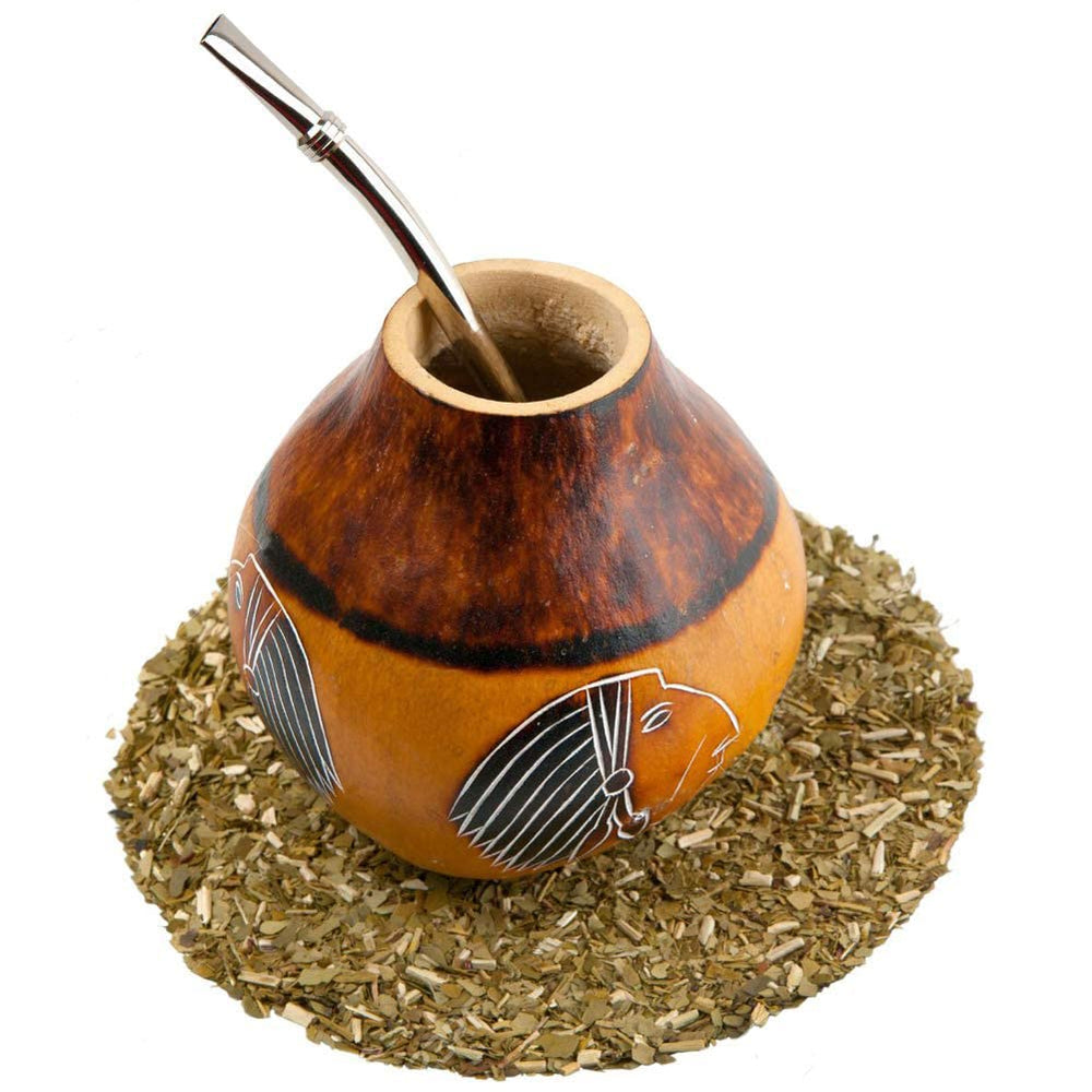 Bombilla Yerba Mate Straws, 3 Pack Reusable Colorful Tea Coffee Cocktail Stainless Steel Bent Smooth Flow Drinking Stir Filter Spoon Straws with Cleaning Brush …